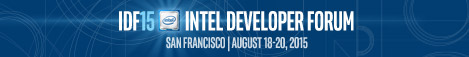 Intel Developer Forum Banner
