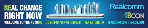 Realcomm 2015 Conference Info Banner
